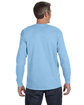 Gildan Adult Heavy Cotton Long-Sleeve T-Shirt light blue ModelBack