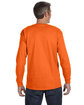 Gildan Adult Heavy Cotton Long-Sleeve T-Shirt s orange ModelBack