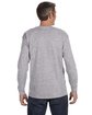 Gildan Adult Heavy Cotton Long-Sleeve T-Shirt sport grey ModelBack