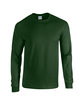 Gildan Adult Heavy Cotton Long-Sleeve T-Shirt forest green OFFront