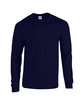 Gildan Adult Heavy Cotton Long-Sleeve T-Shirt navy OFFront