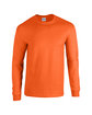 Gildan Adult Heavy Cotton Long-Sleeve T-Shirt orange OFFront