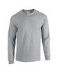 Gildan Adult Heavy Cotton Long-Sleeve T-Shirt sport grey OFFront