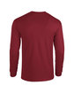 Gildan Adult Heavy Cotton Long-Sleeve T-Shirt garnet OFBack