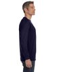Gildan Adult Heavy Cotton Long-Sleeve T-Shirt navy ModelSide