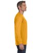 Gildan Adult Heavy Cotton Long-Sleeve T-Shirt gold ModelSide