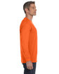Gildan Adult Heavy Cotton Long-Sleeve T-Shirt orange ModelSide