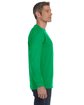 Gildan Adult Heavy Cotton Long-Sleeve T-Shirt irish green ModelSide