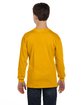 Gildan Youth Heavy Cotton Long-Sleeve T-Shirt gold ModelBack