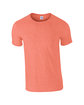 Gildan Adult Softstyle T-Shirt heather orange OFFront