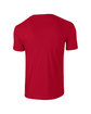 Gildan Adult Softstyle T-Shirt cherry red OFBack