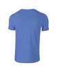 Gildan Adult Softstyle T-Shirt heather royal OFBack