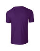 Gildan Adult Softstyle T-Shirt purple OFBack