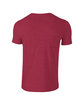 Gildan Adult Softstyle T-Shirt antiq cherry red OFBack