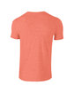 Gildan Adult Softstyle T-Shirt heather orange OFBack