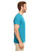 Gildan Adult Softstyle T-Shirt htr galopgs blue ModelSide