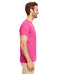 Gildan Adult Softstyle T-Shirt hthr heliconia ModelSide