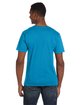 Gildan Adult Softstyle V-Neck T-Shirt sapphire ModelBack