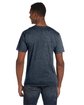 Gildan Adult Softstyle V-Neck T-Shirt heather navy ModelBack