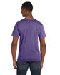 Gildan Adult Softstyle V-Neck T-Shirt heather purple ModelBack