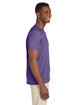 Gildan Adult Softstyle V-Neck T-Shirt heather purple ModelSide
