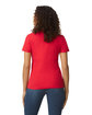 Gildan Ladies' Softstyle Midweight Ladies' T-Shirt red ModelBack