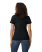 Gildan Ladies' Softstyle Midweight Ladies' T-Shirt pitch black ModelBack