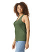 Gildan Ladies' Softstyle CVC Racerback Tank cactus ModelSide