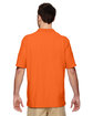 Gildan Adult Double Piqu Polo s orange ModelBack