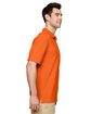 Gildan Adult Double Piqu Polo s orange ModelSide