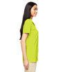 Gildan Ladies' Double Piqu Polo safety green ModelSide