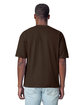 Gildan Unisex Hammer Maxweight T-Shirt dark chocolate ModelBack