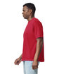 Gildan Unisex Hammer Maxweight T-Shirt cherry red ModelSide