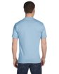 Gildan Adult T-Shirt light blue ModelBack