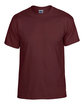 Gildan Adult T-Shirt maroon OFFront