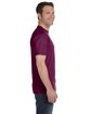 Gildan Adult T-Shirt maroon ModelSide