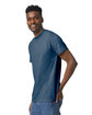 Gildan Adult T-Shirt hth dark navy ModelSide