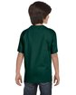 Gildan Youth T-Shirt forest green ModelBack