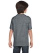 Gildan Youth T-Shirt graphite heather ModelBack