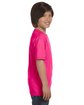 Gildan Youth T-Shirt heliconia ModelSide