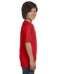Gildan Youth T-Shirt red ModelSide