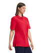 Gildan Unisex Midweight Double Pique Polo red ModelSide