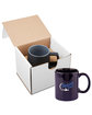 Prime Line 11oz Basic C Handle Ceramic Mug In Mailer cobalt blue DecoFront
