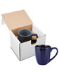 Prime Line 15oz Bistro Style Ceramic Mug Gift Set  