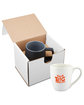 Prime Line 15oz Bistro Style Ceramic Mug Gift Set white DecoFront