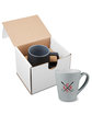 Prime Line 16oz Fleck And Timbre Ceramic Mug In Mailer white DecoFront