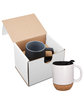 Prime Line 14oz Ceramic Mug With Cork Base In Mailer  