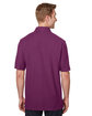 Gildan Dryblend Adult CVC Polo plum ModelBack