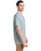ComfortWash by Hanes Men's Garment-Dyed T-Shirt soothing blue ModelSide