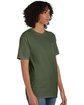 ComfortWash by Hanes Unisex Garment-Dyed T-Shirt with Pocket moss ModelQrt
